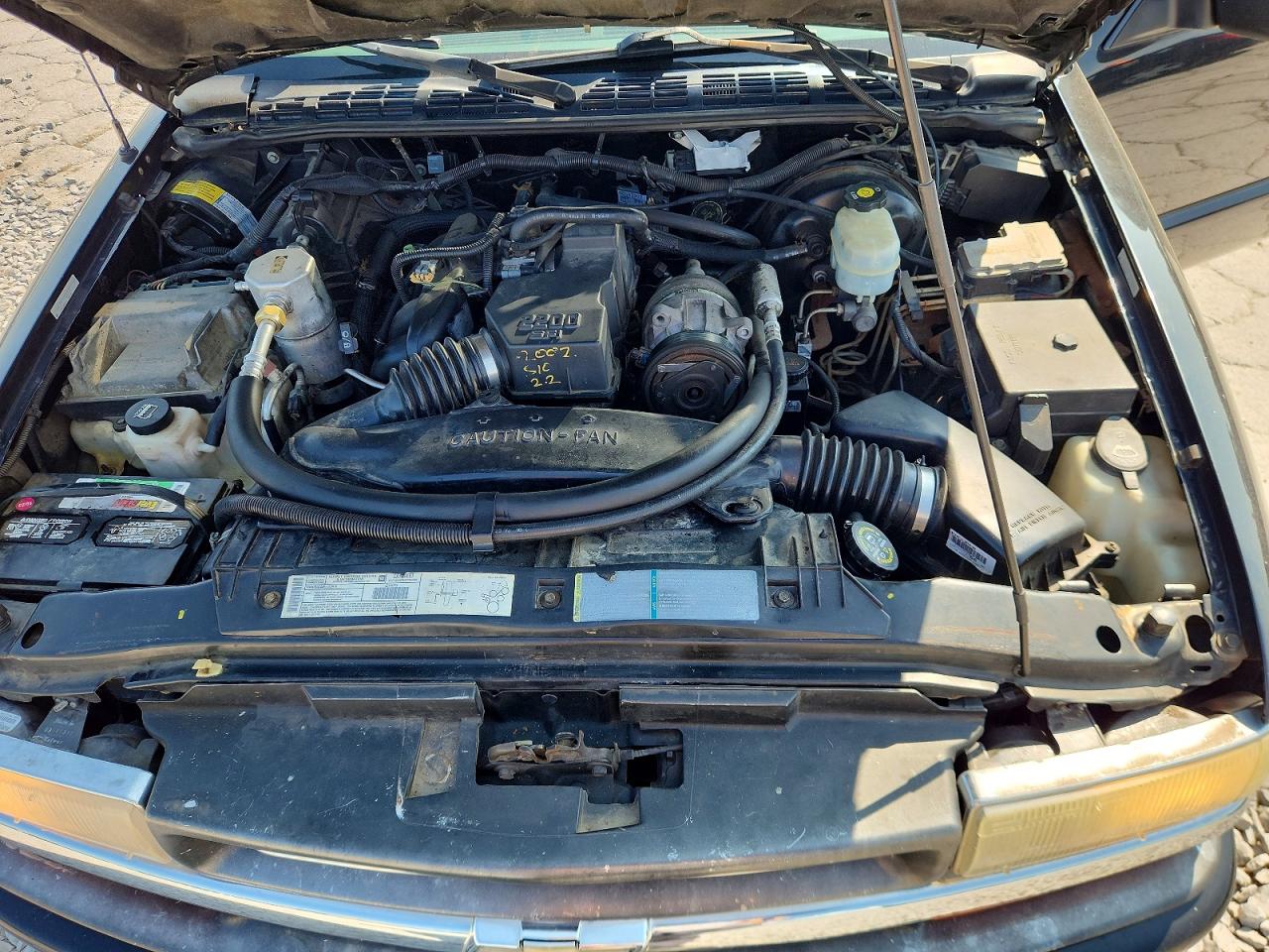 2002 Chevrolet S Truck S10 Черный vin: 1GCCS145228147816