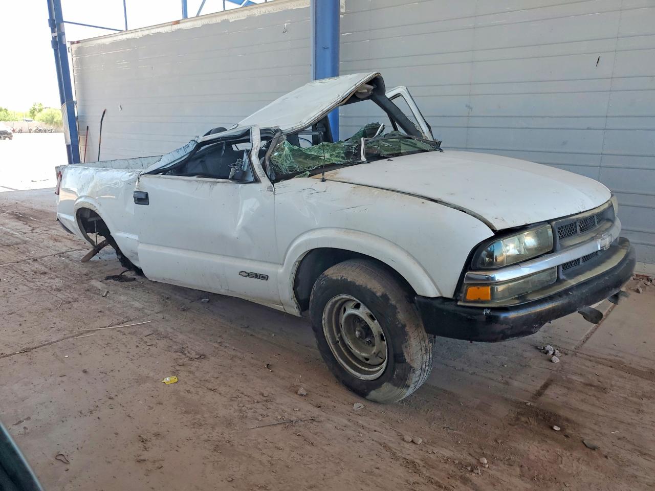 2002 Chevrolet S Truck S10 White vin: 1GCCS145228227438