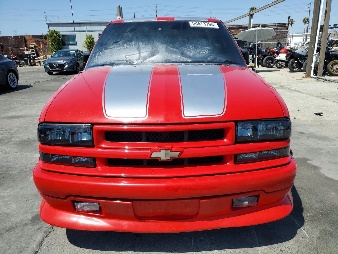 2001 Chevrolet S Truck S10 Red vin: 1GCCS145318140548