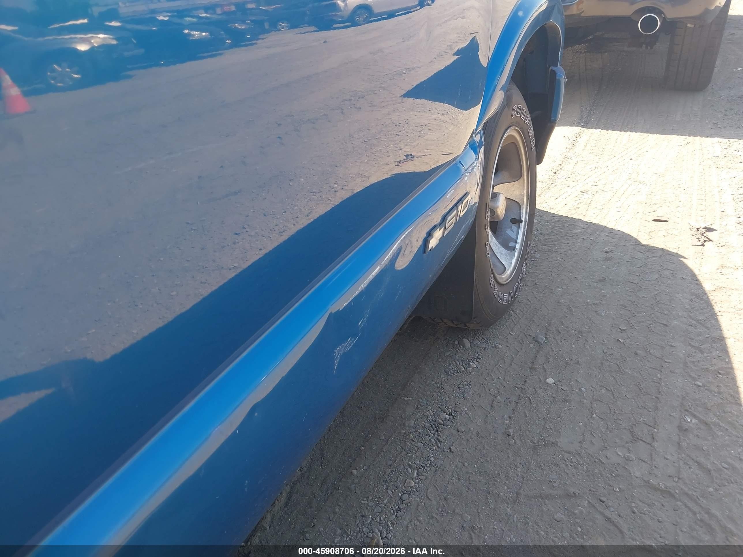 2002 Chevrolet S-10 Ls Синий vin: 1GCCS145328161207
