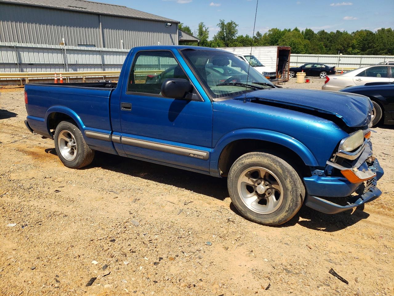 2001 Chevrolet S Truck S10 Blue vin: 1GCCS14571K156433