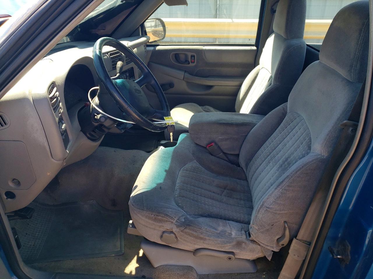 2001 Chevrolet S Truck S10 Blue vin: 1GCCS14571K156433