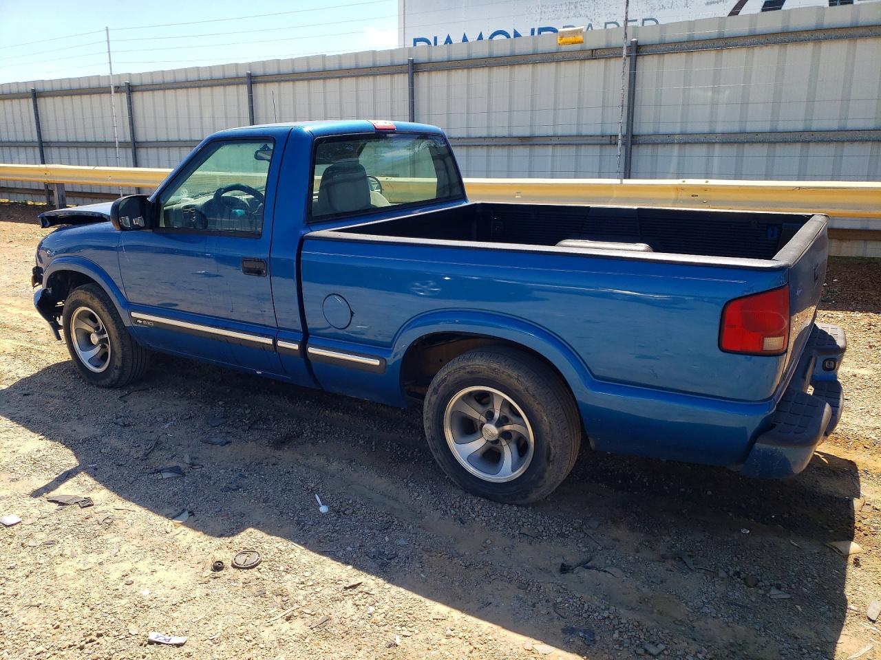 2001 Chevrolet S Truck S10 Blue vin: 1GCCS14571K156433