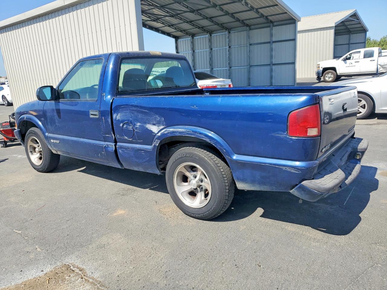 2000 Chevrolet S Truck S10 Blue vin: 1GCCS1457YK269812