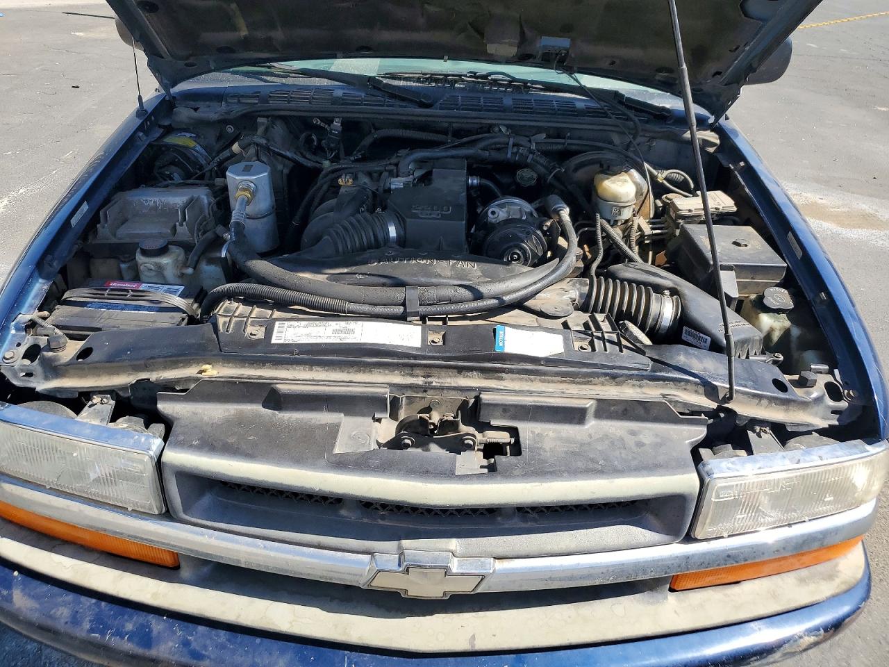 2000 Chevrolet S Truck S10 Blue vin: 1GCCS1457YK269812