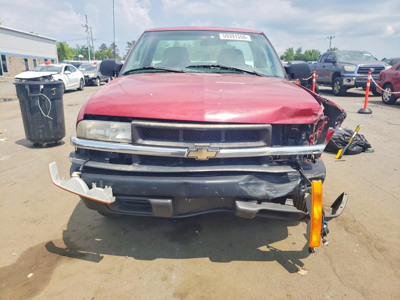 2001 Chevrolet S Truck S10 Red vin: 1GCCS14581K177162