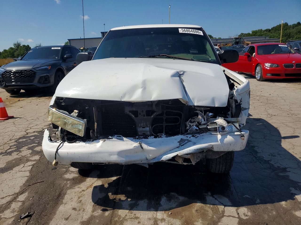 2002 Chevrolet S Truck S10 White vin: 1GCCS145828251744