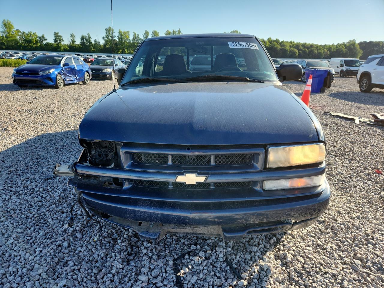 2001 Chevrolet S Truck S10 Blue vin: 1GCCS145918177135