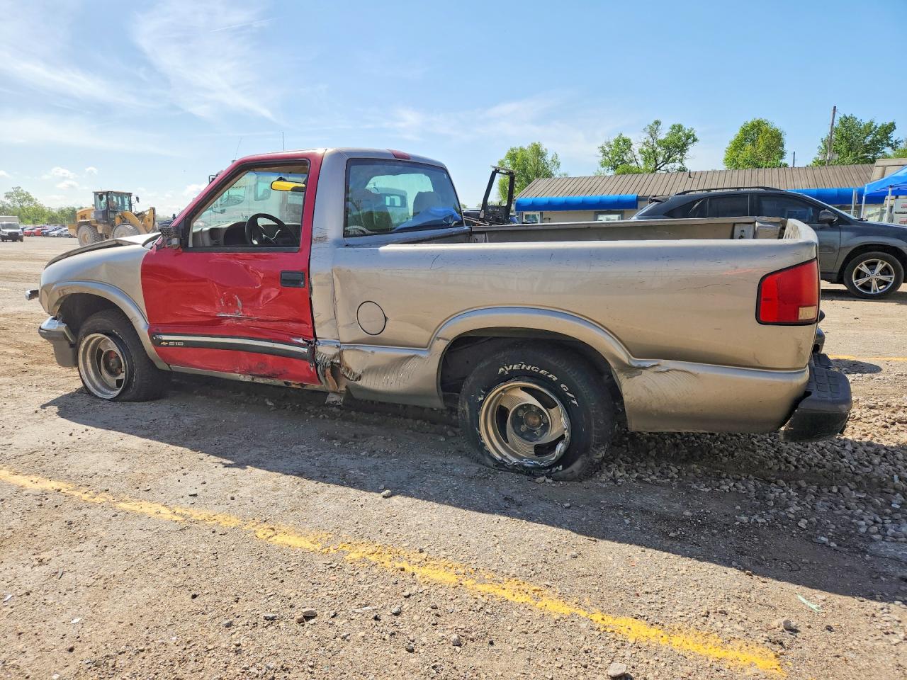 2002 Chevrolet S Truck S10 Gray vin: 1GCCS145928119432