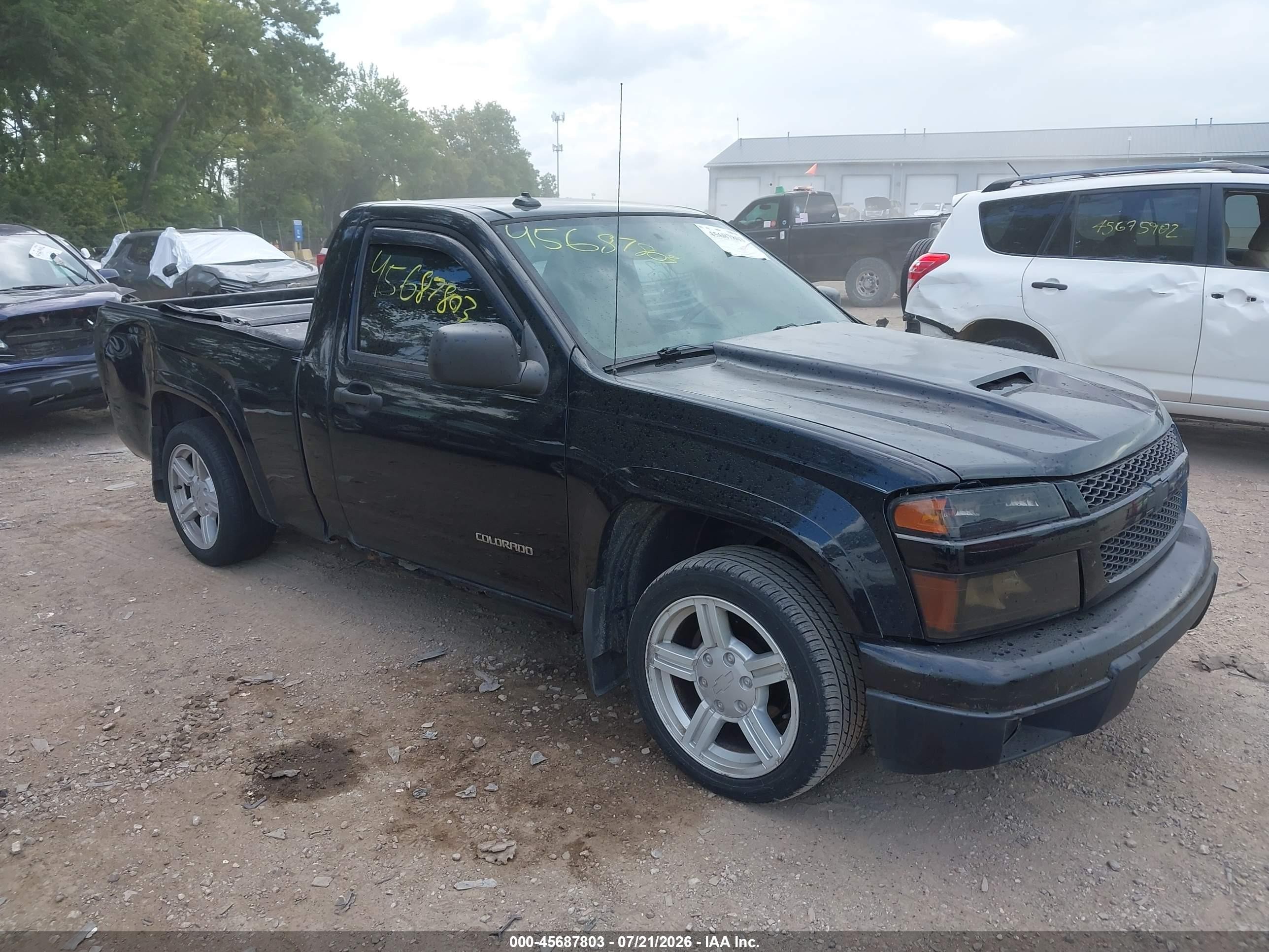 2004 Chevrolet Colorado Ls Черный vin: 1GCCS146148180298