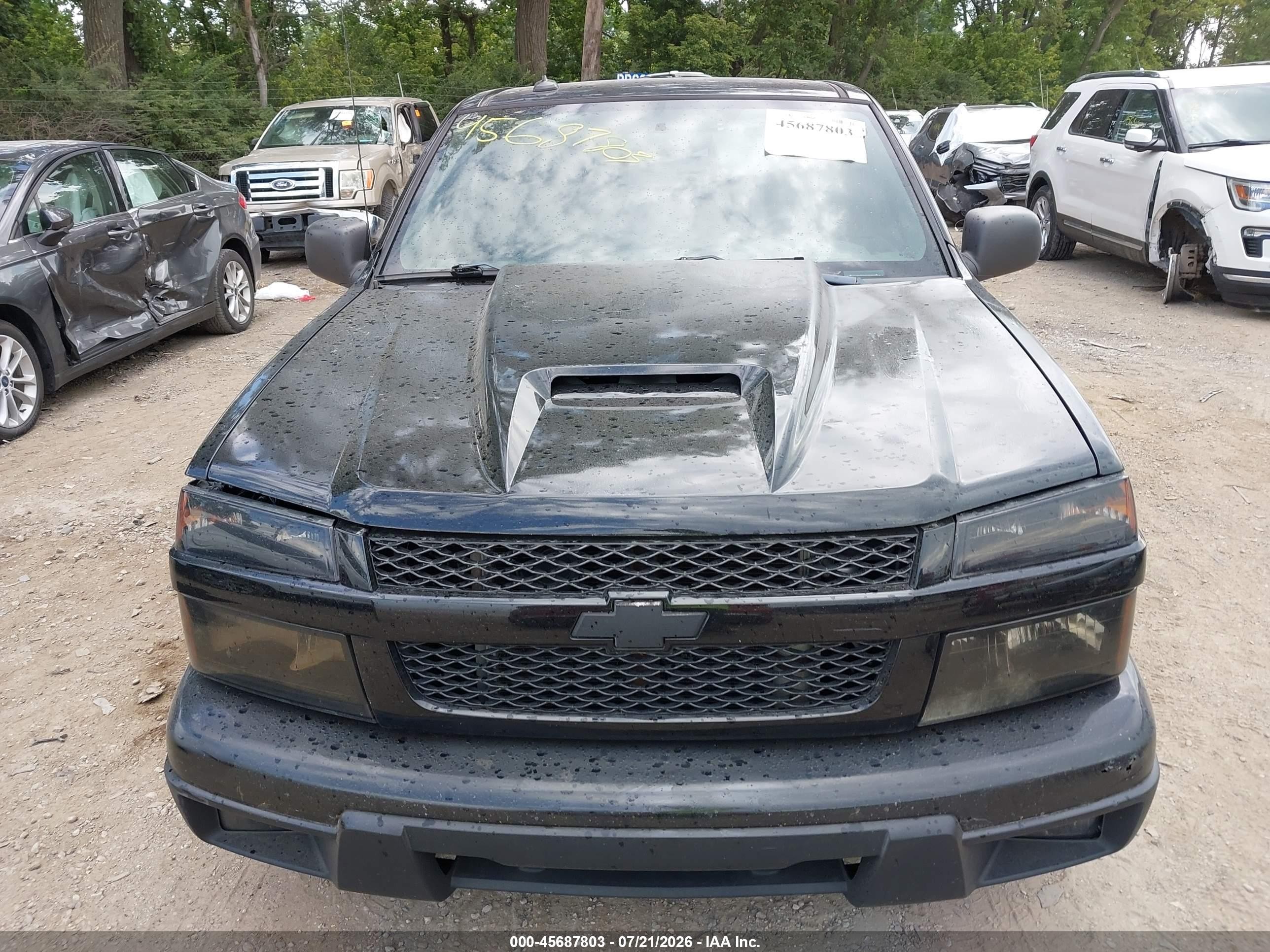 2004 Chevrolet Colorado Ls Black vin: 1GCCS146148180298