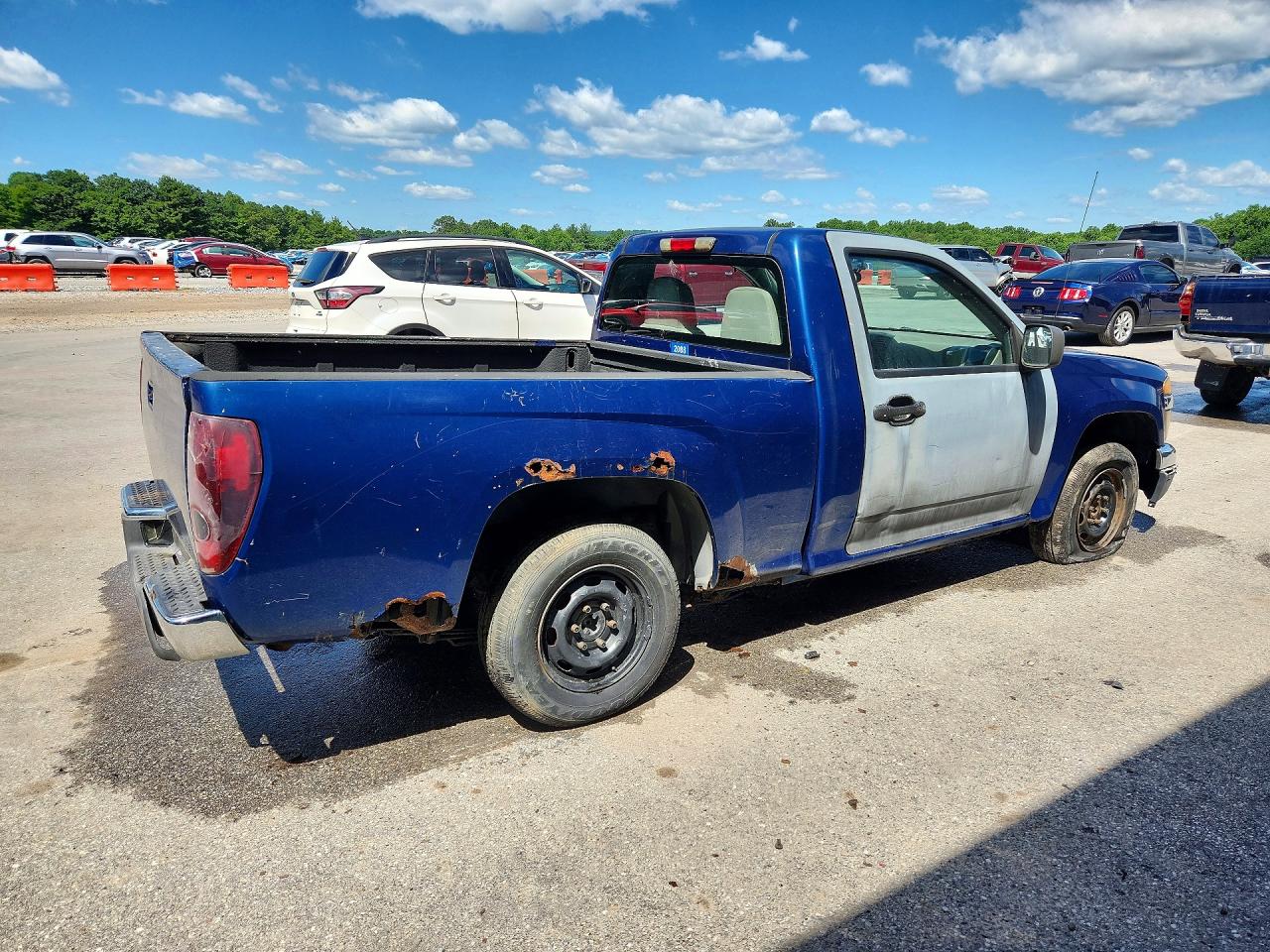2006 Chevrolet Colorado Blue vin: 1GCCS146368296623