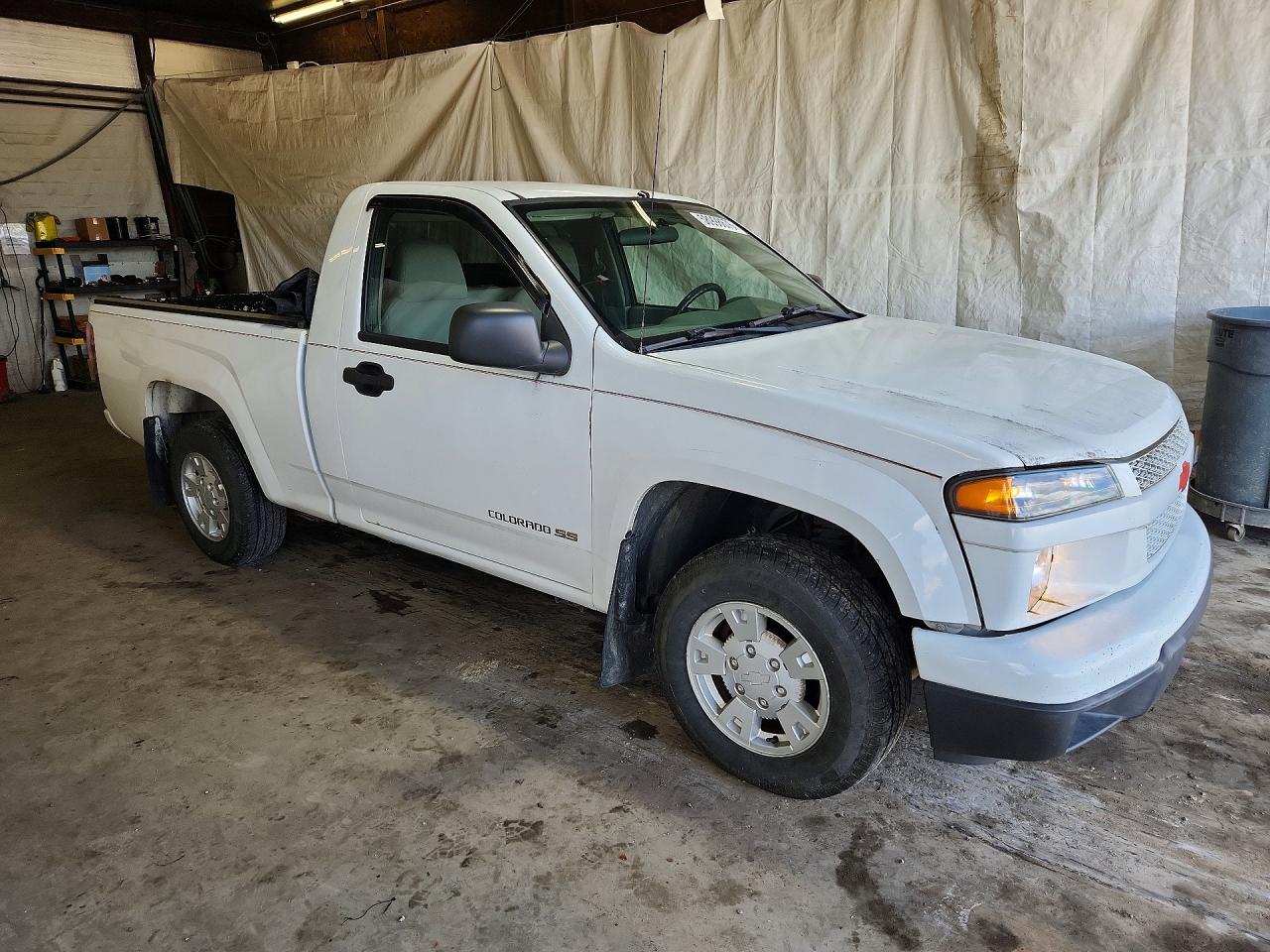 2004 Chevrolet Colorado White vin: 1GCCS146548130245