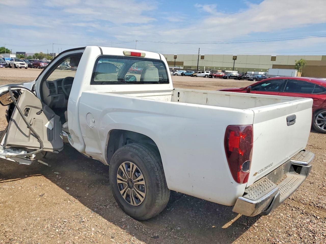 2005 Chevrolet Colorado White vin: 1GCCS146558249382