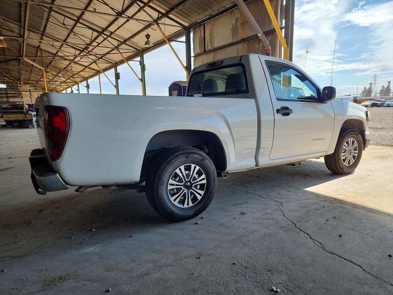 2005 Chevrolet Colorado White vin: 1GCCS146558249382