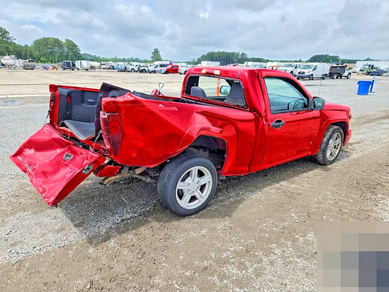 2006 Chevrolet Colorado Red vin: 1GCCS146868226308