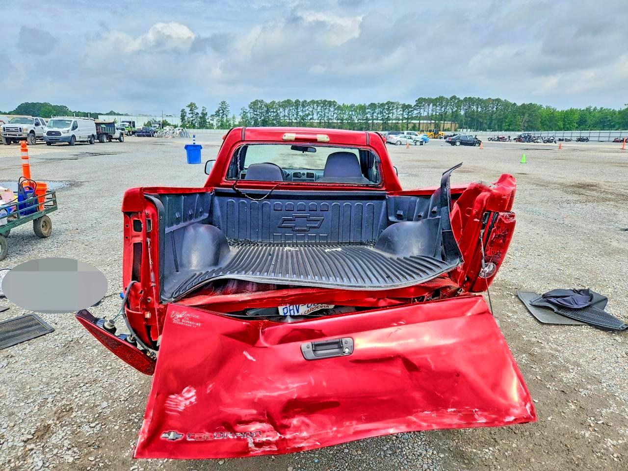 2006 Chevrolet Colorado Red vin: 1GCCS146868226308
