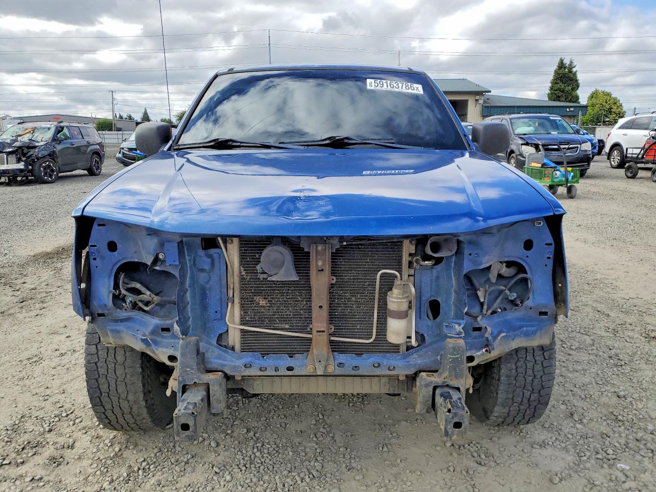 2006 Chevrolet Colorado Blue vin: 1GCCS146868281373