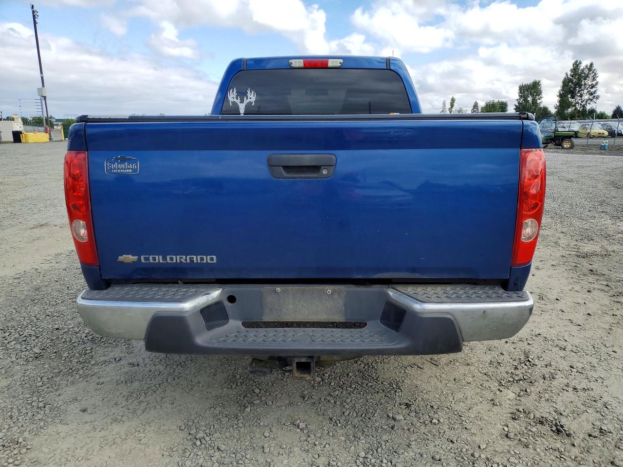 2006 Chevrolet Colorado Blue vin: 1GCCS146868281373