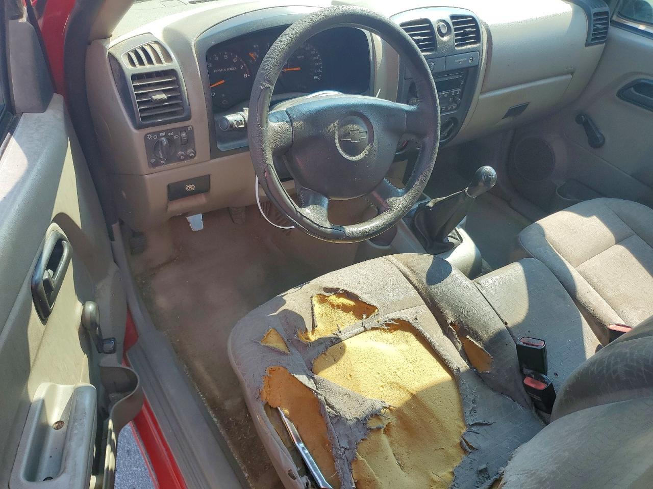 2005 Chevrolet Colorado Красный vin: 1GCCS146X58190233