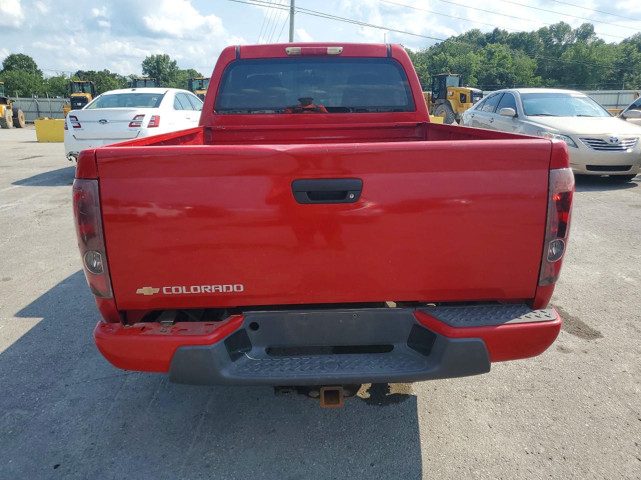 2005 Chevrolet Colorado Красный vin: 1GCCS146X58190233
