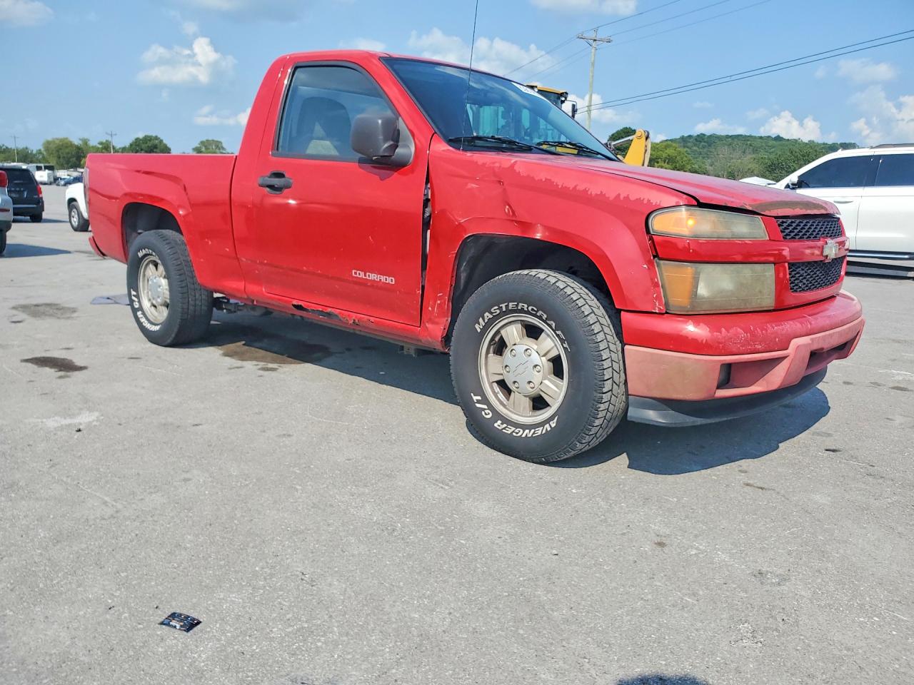 2005 Chevrolet Colorado Красный vin: 1GCCS146X58190233