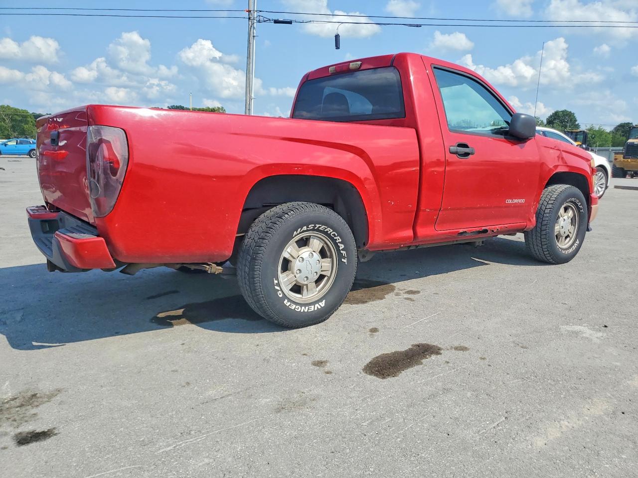 2005 Chevrolet Colorado Красный vin: 1GCCS146X58190233