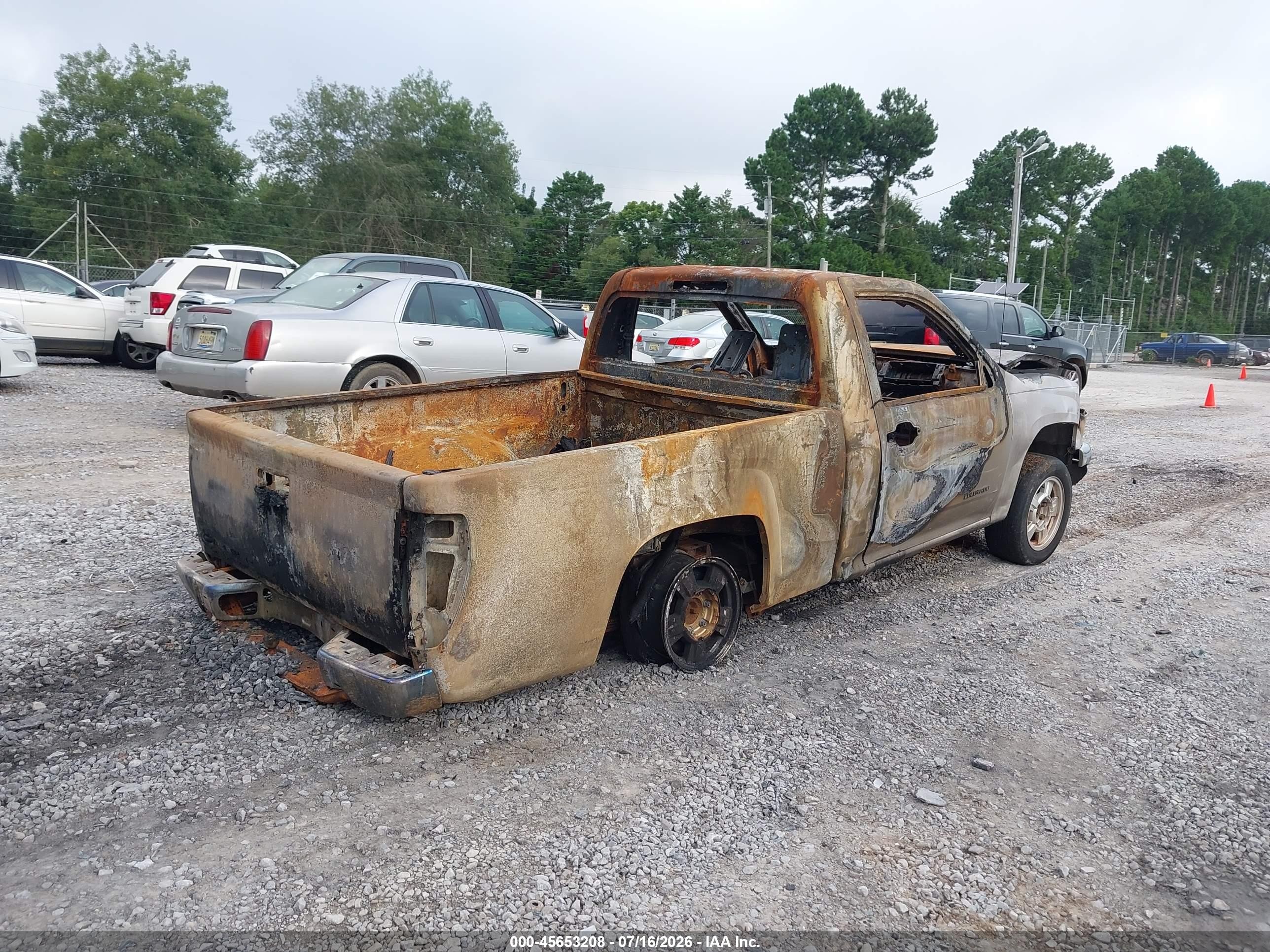 2005 Chevrolet Colorado Ls Серебряный vin: 1GCCS146X58223263