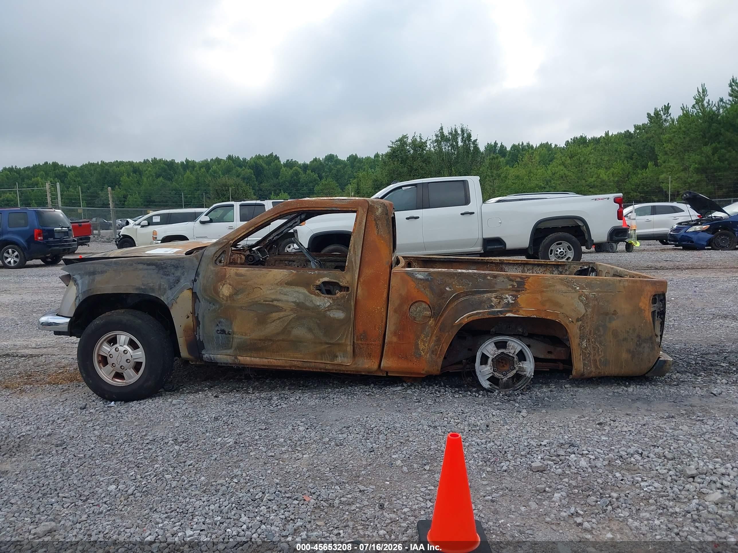2005 Chevrolet Colorado Ls Серебряный vin: 1GCCS146X58223263