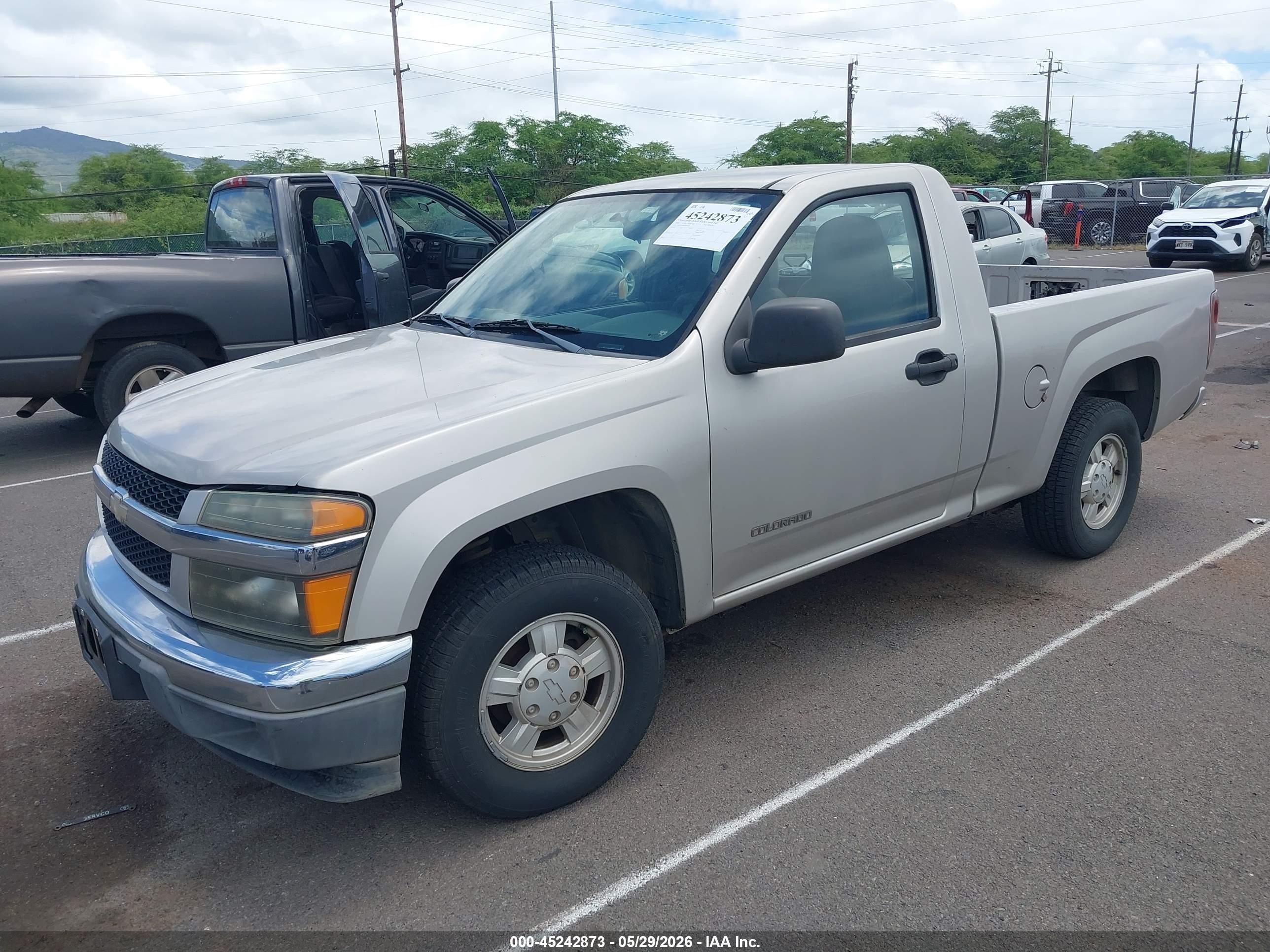 2004 Chevrolet Colorado Ls Z85 Silver vin: 1GCCS148148205945