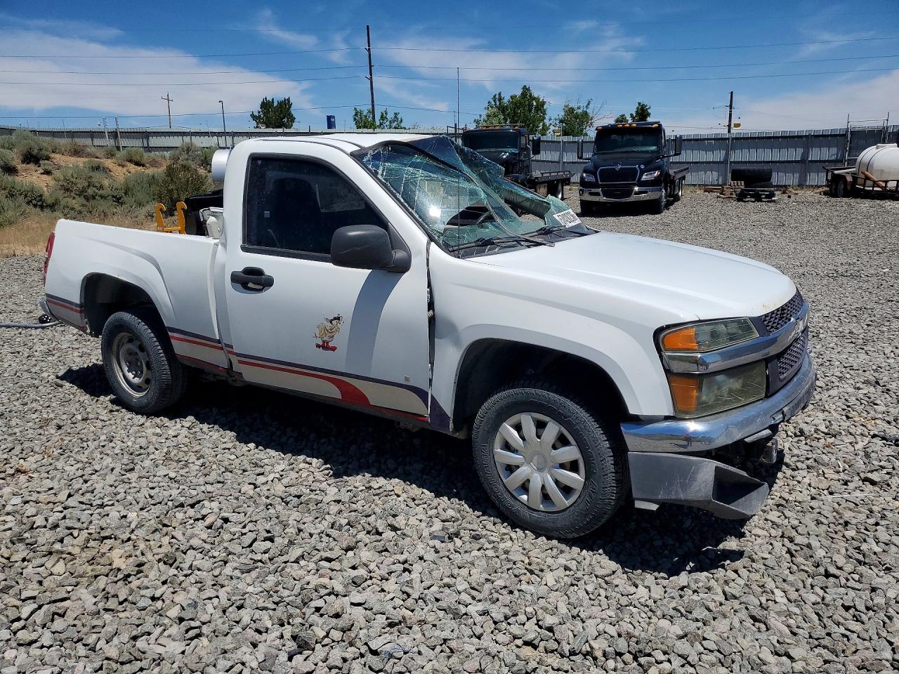 2006 Chevrolet Colorado White vin: 1GCCS148168127668