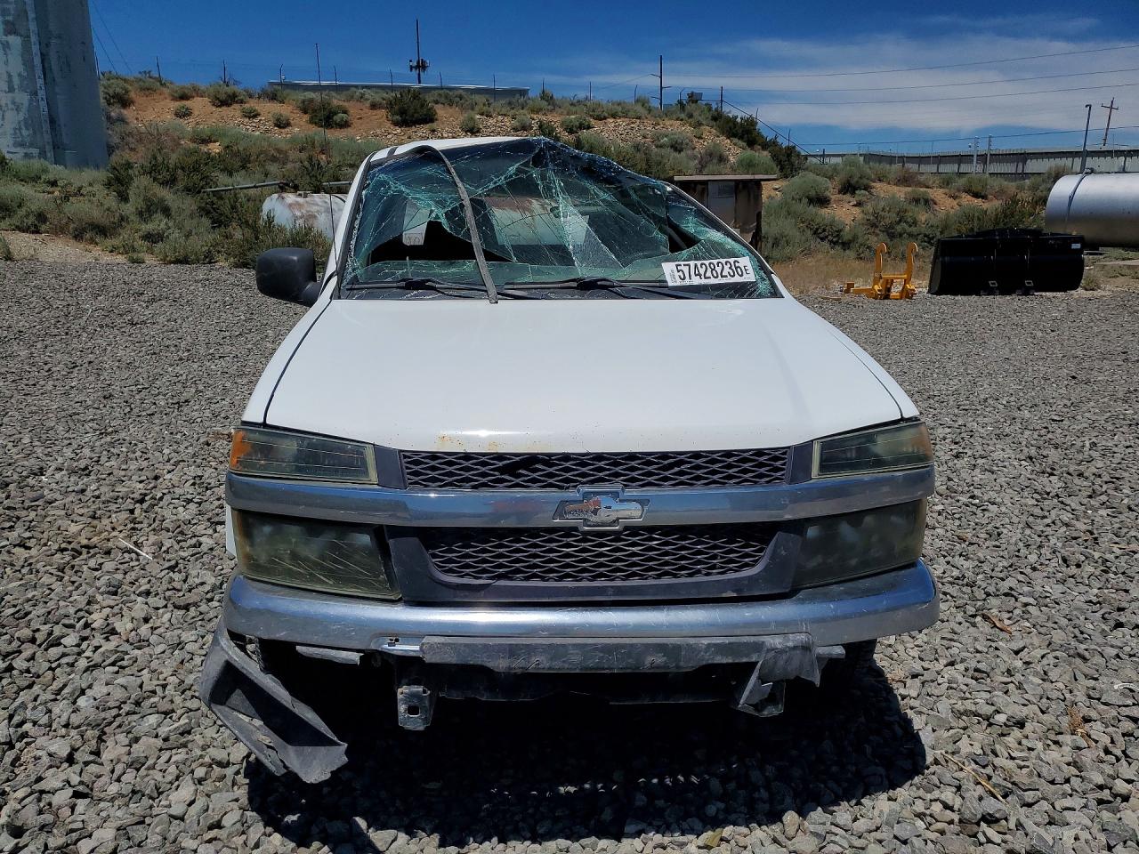 2006 Chevrolet Colorado White vin: 1GCCS148168127668