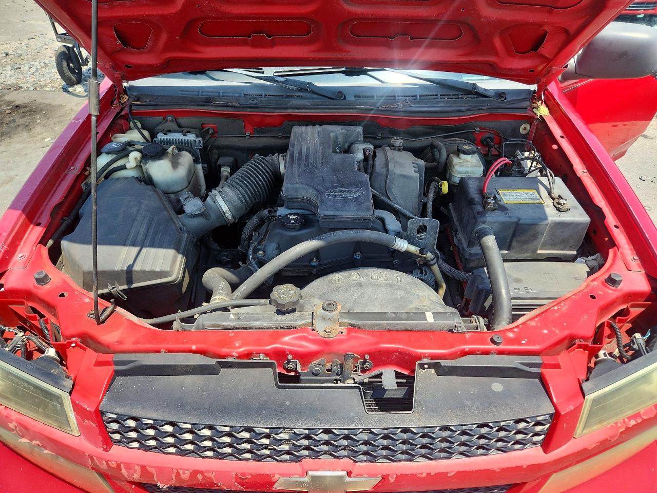 2006 Chevrolet Colorado Red vin: 1GCCS148168128951