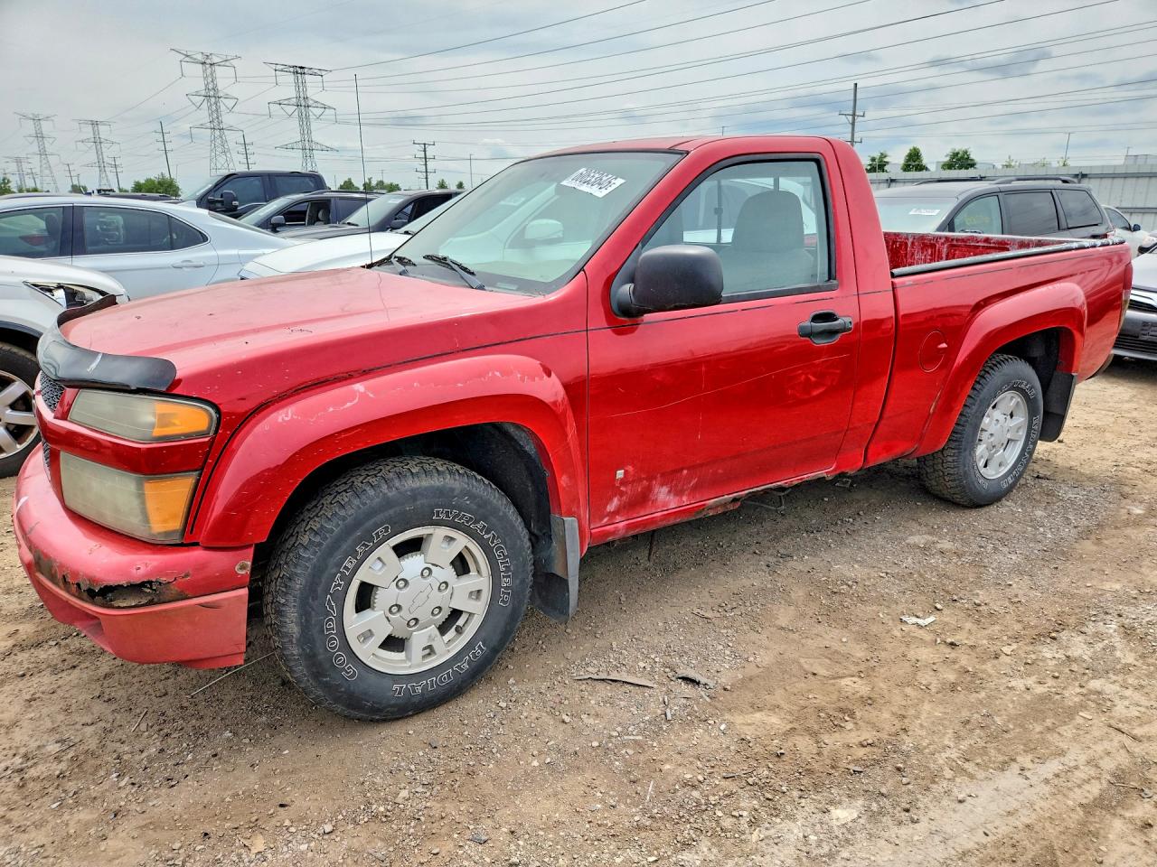 2006 Chevrolet Colorado Красный vin: 1GCCS148168199079