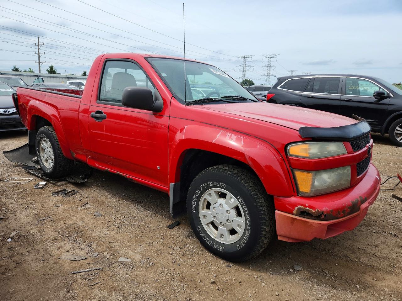 2006 Chevrolet Colorado Красный vin: 1GCCS148168199079