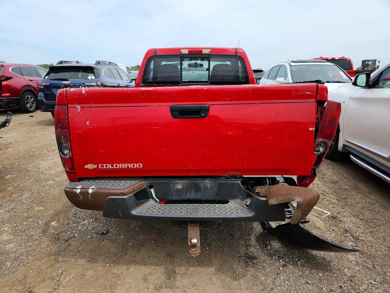 2006 Chevrolet Colorado Красный vin: 1GCCS148168199079