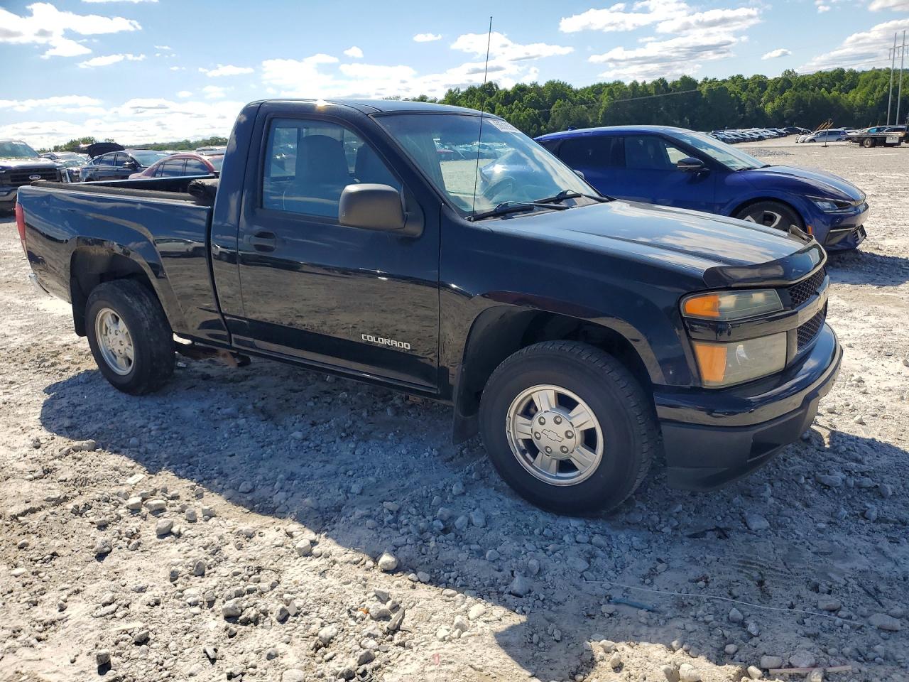 2005 Chevrolet Colorado Black vin: 1GCCS148458189189