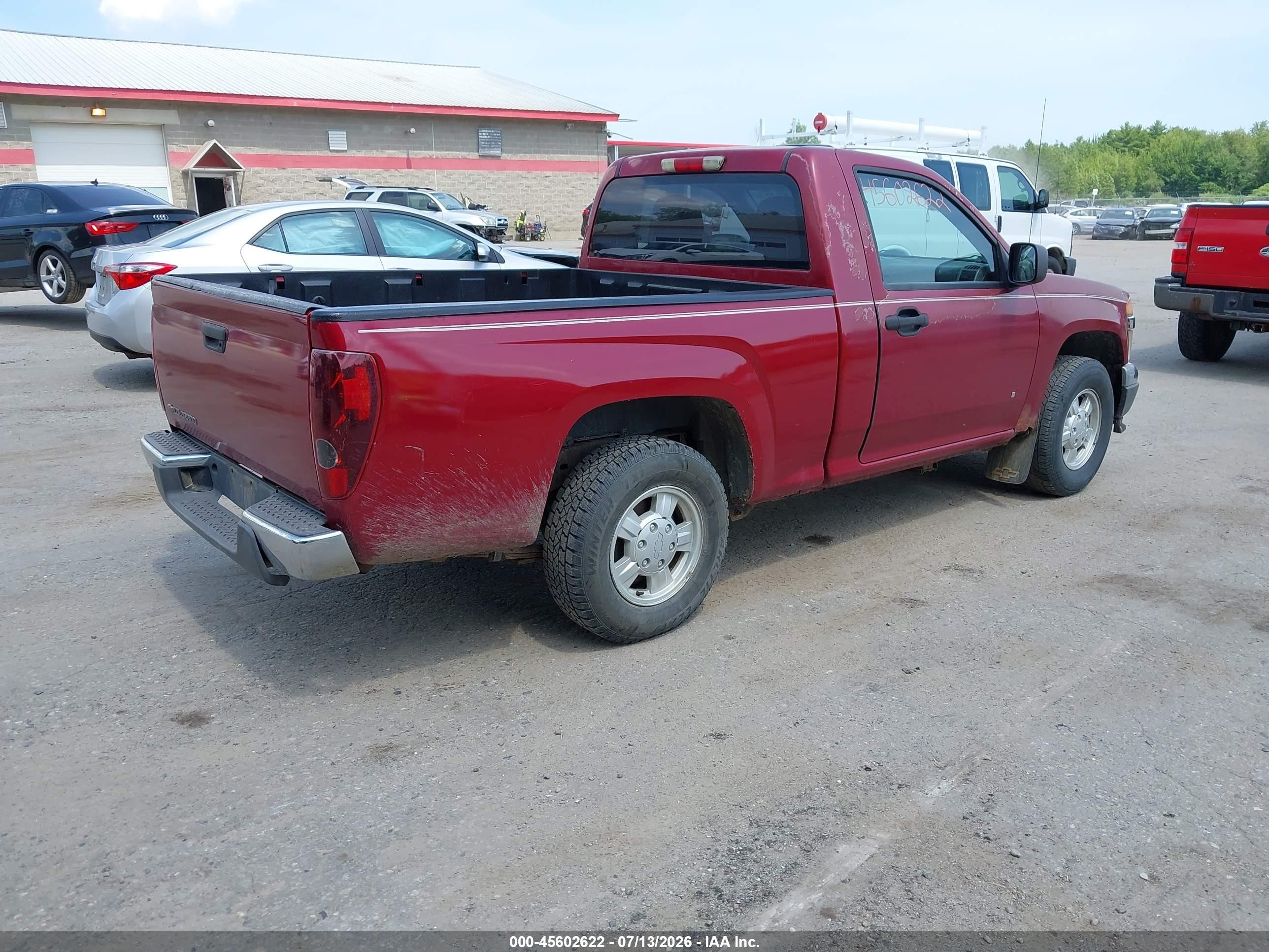 2006 Chevrolet Colorado Lt Maroon vin: 1GCCS148468123257