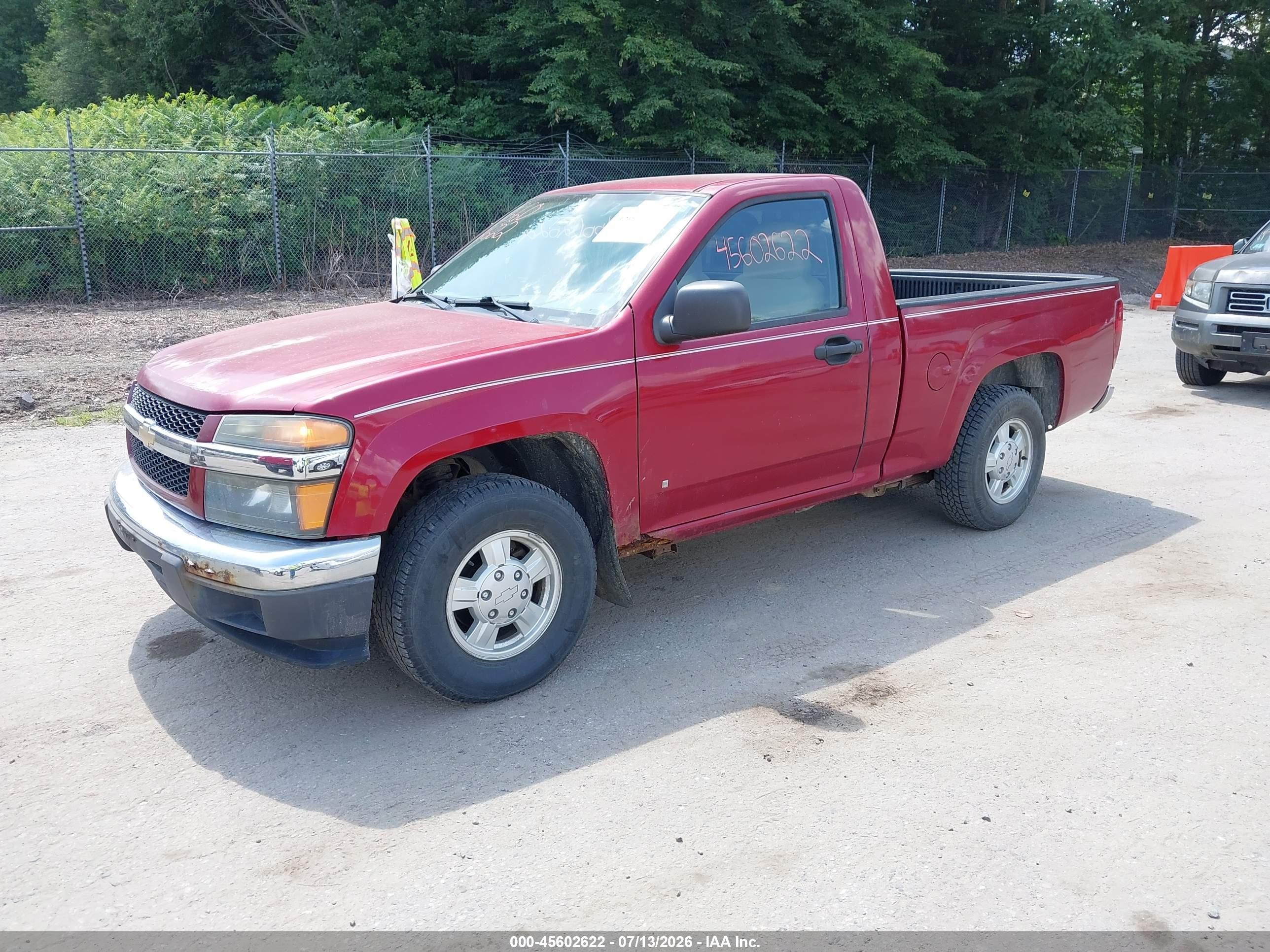 2006 Chevrolet Colorado Lt Maroon vin: 1GCCS148468123257
