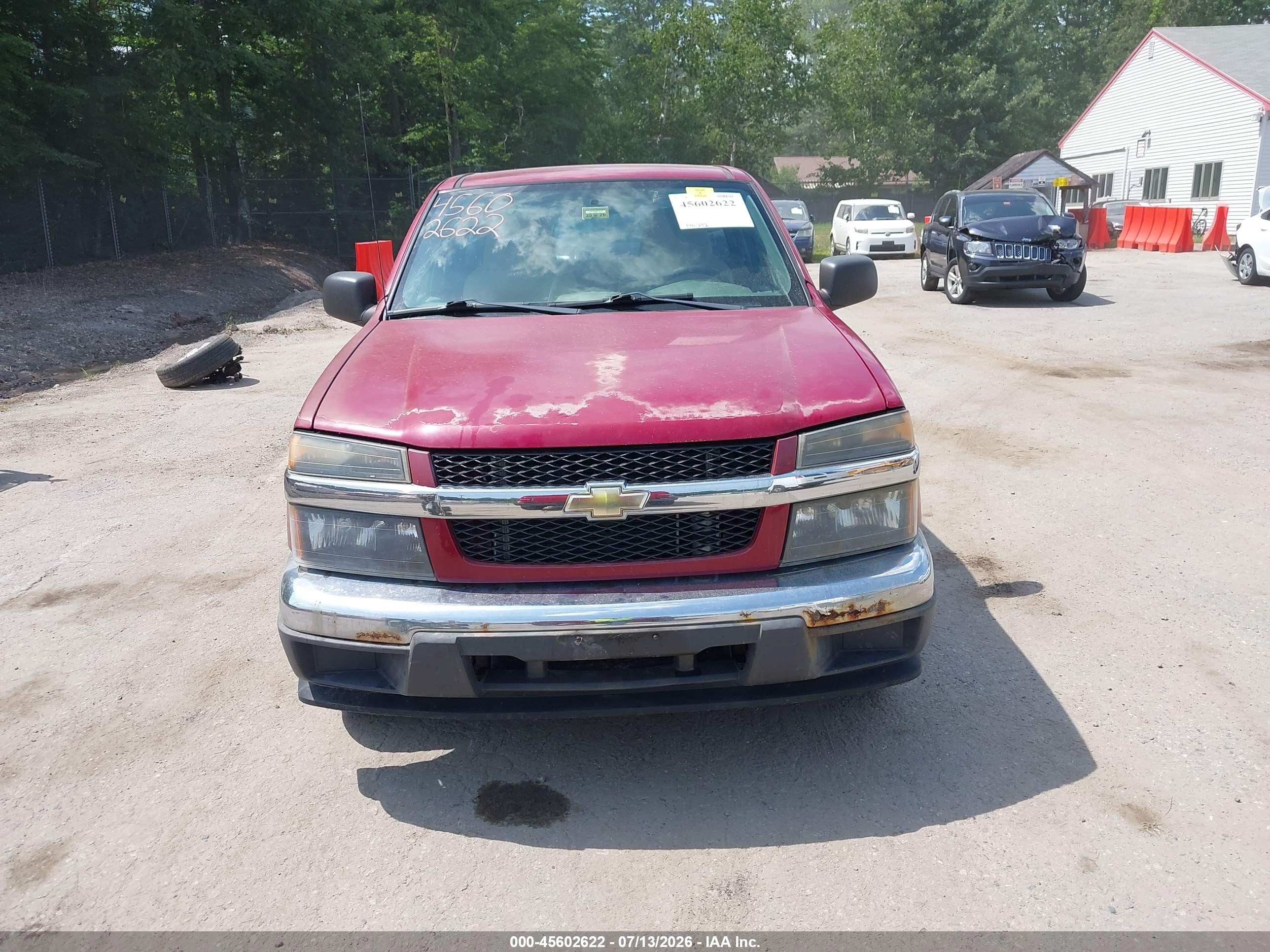 2006 Chevrolet Colorado Lt Maroon vin: 1GCCS148468123257