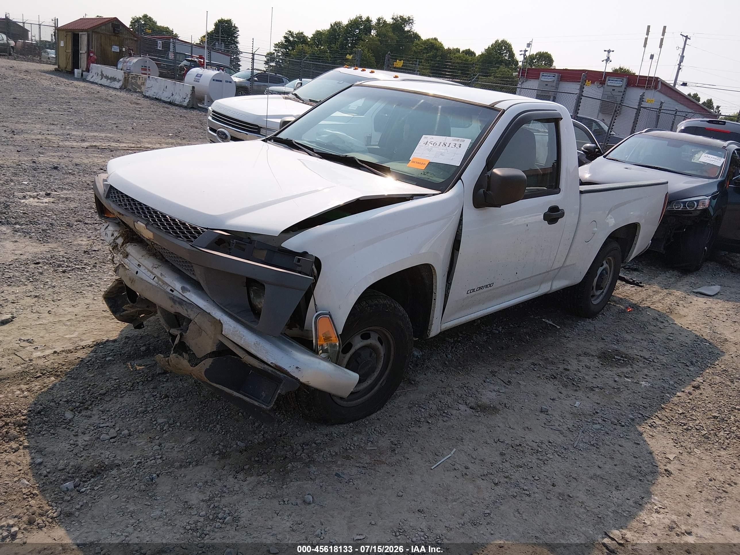 2004 Chevrolet Colorado Fleet Белый vin: 1GCCS148648137268
