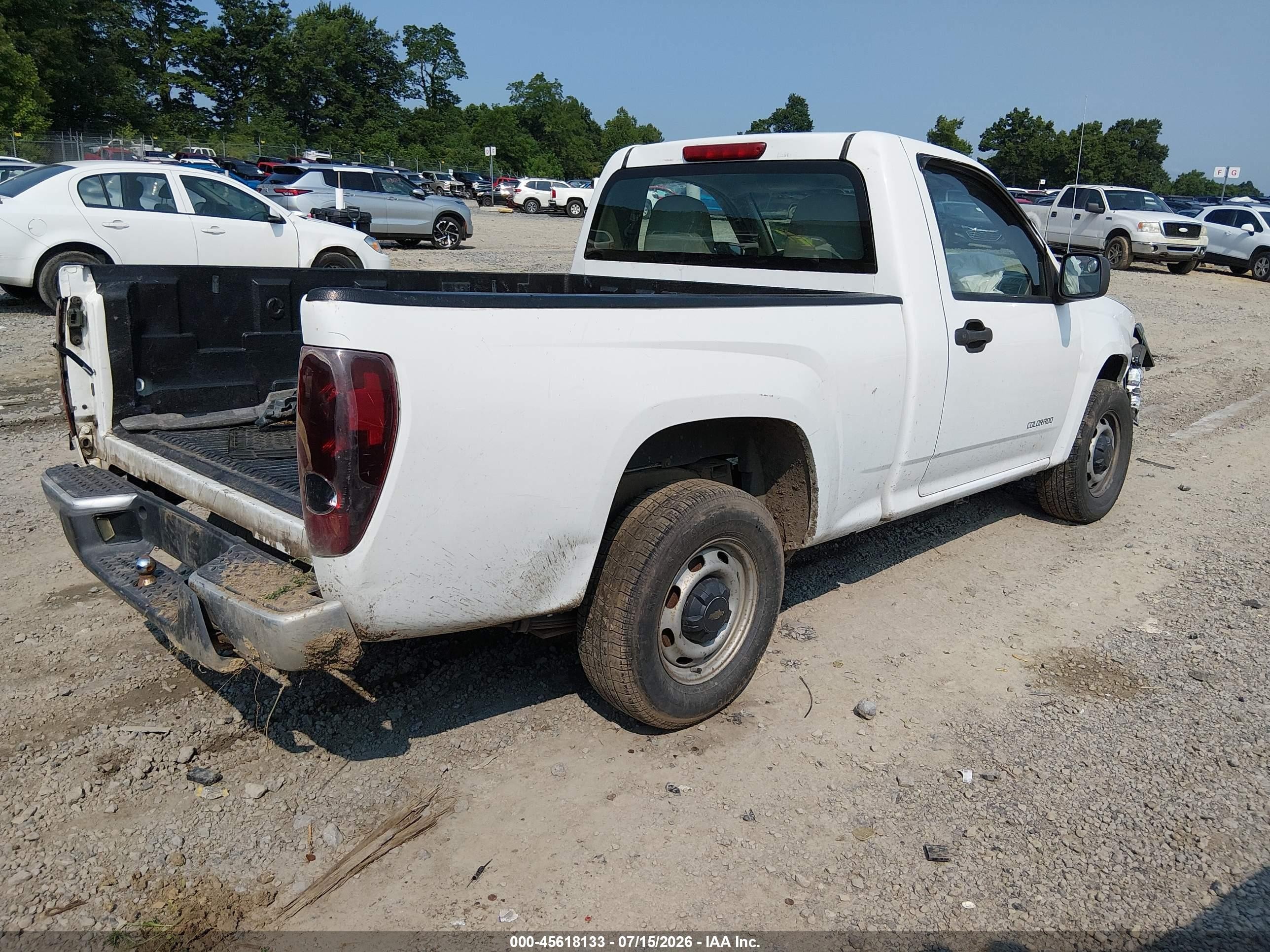 2004 Chevrolet Colorado Fleet Белый vin: 1GCCS148648137268
