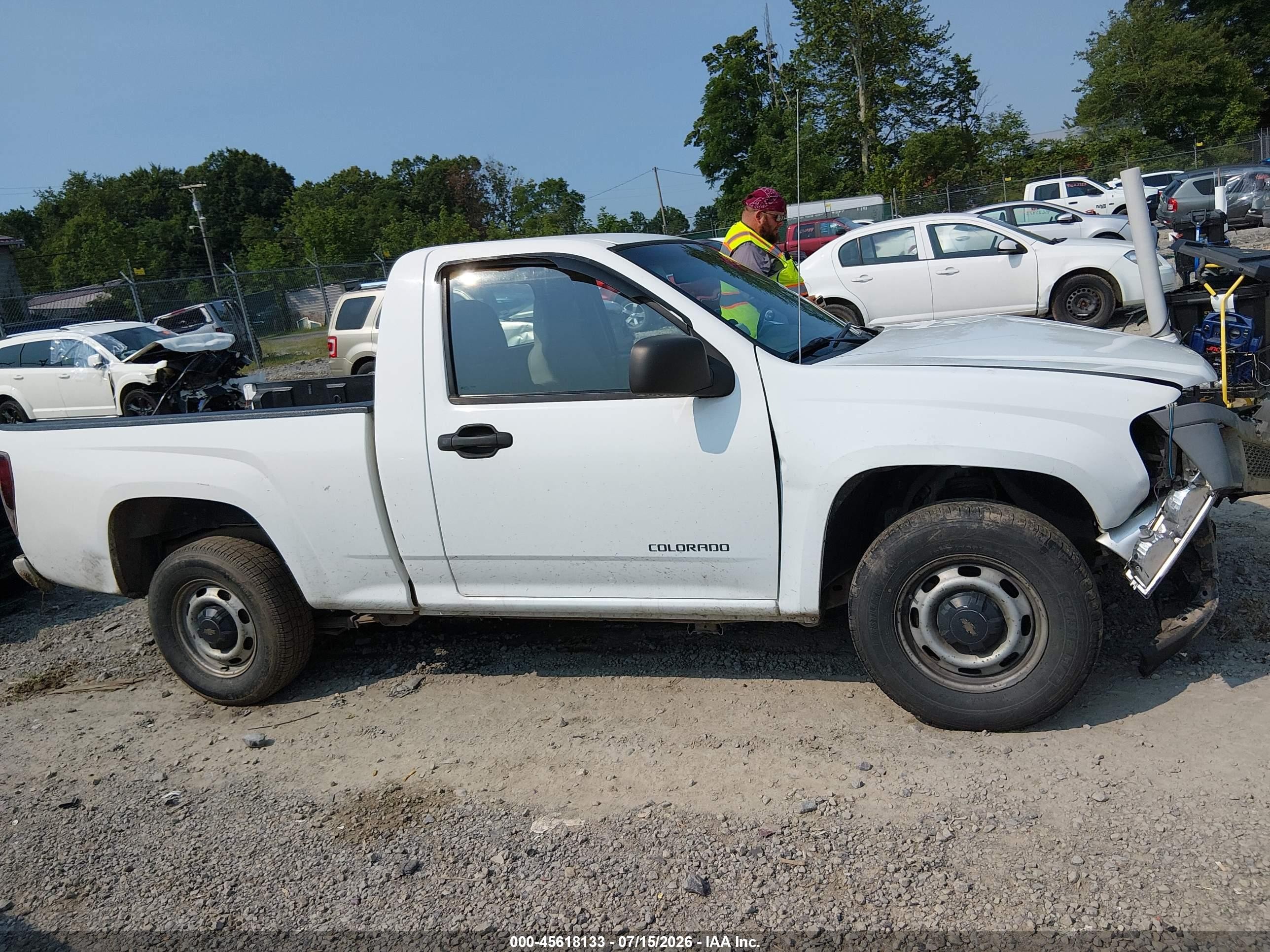 2004 Chevrolet Colorado Fleet Белый vin: 1GCCS148648137268