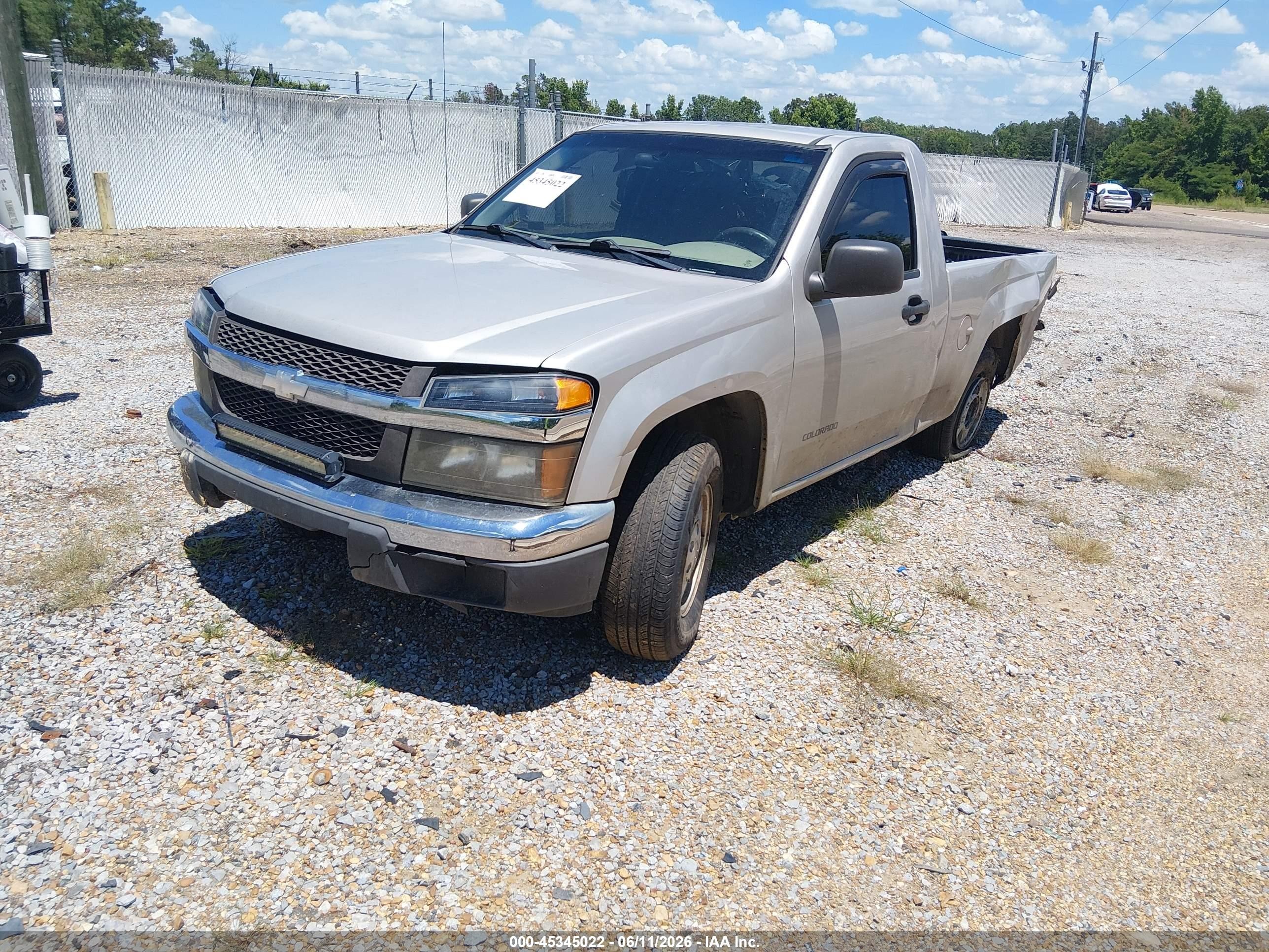 2005 Chevrolet Colorado   Tan vin: 1GCCS148658175701
