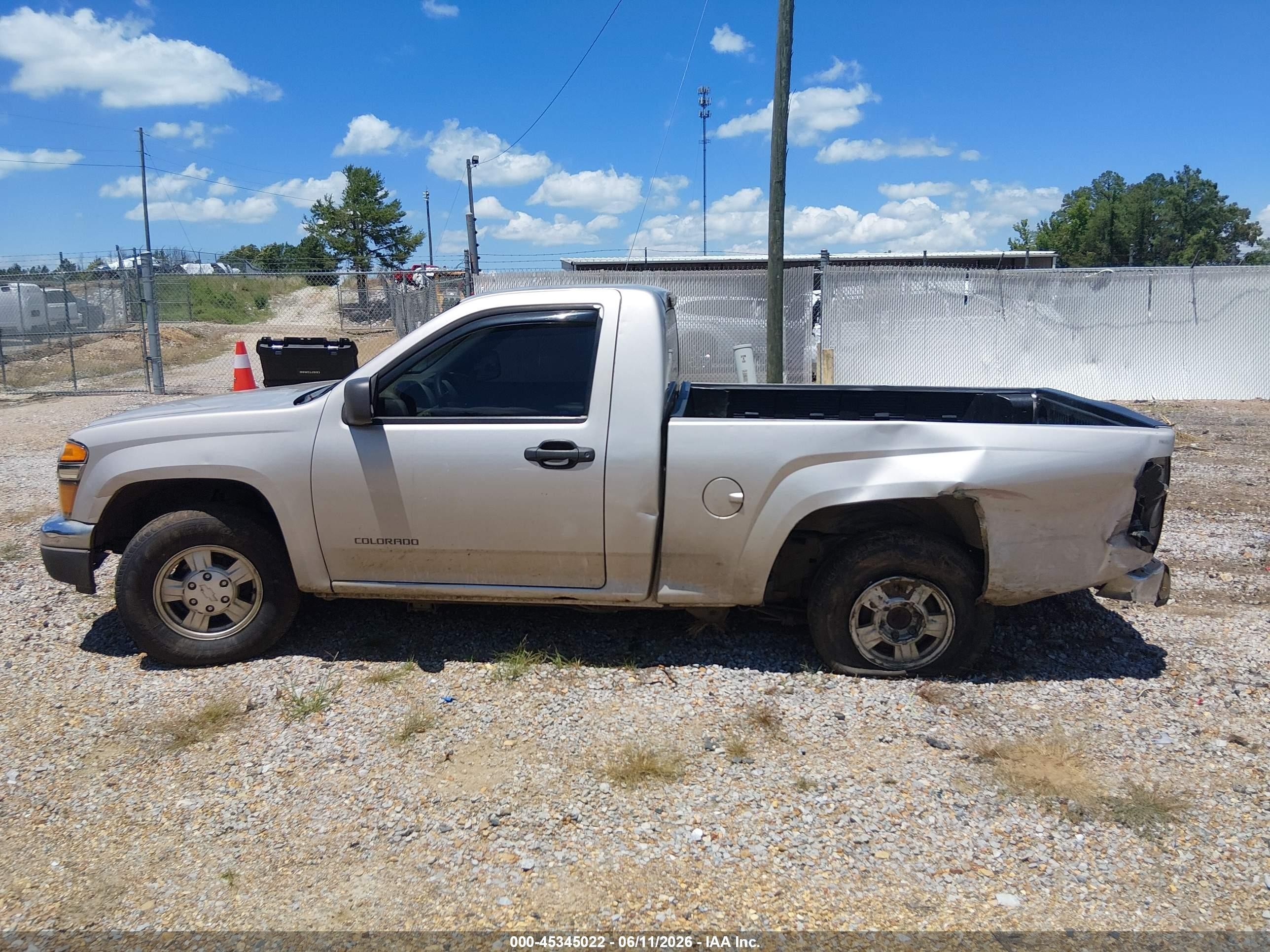 2005 Chevrolet Colorado   Tan vin: 1GCCS148658175701