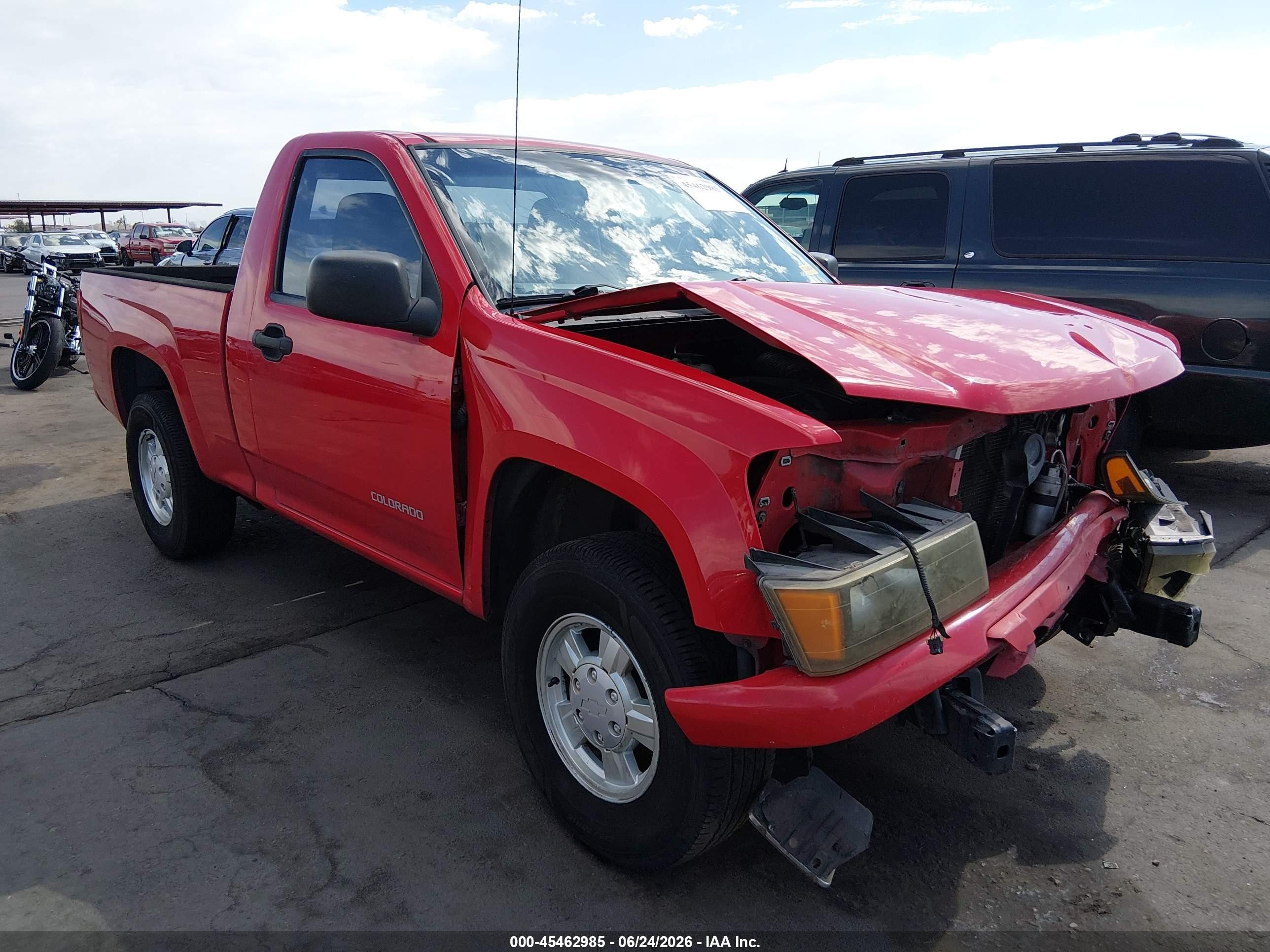 2005 Chevrolet Colorado   Красный vin: 1GCCS148658208082