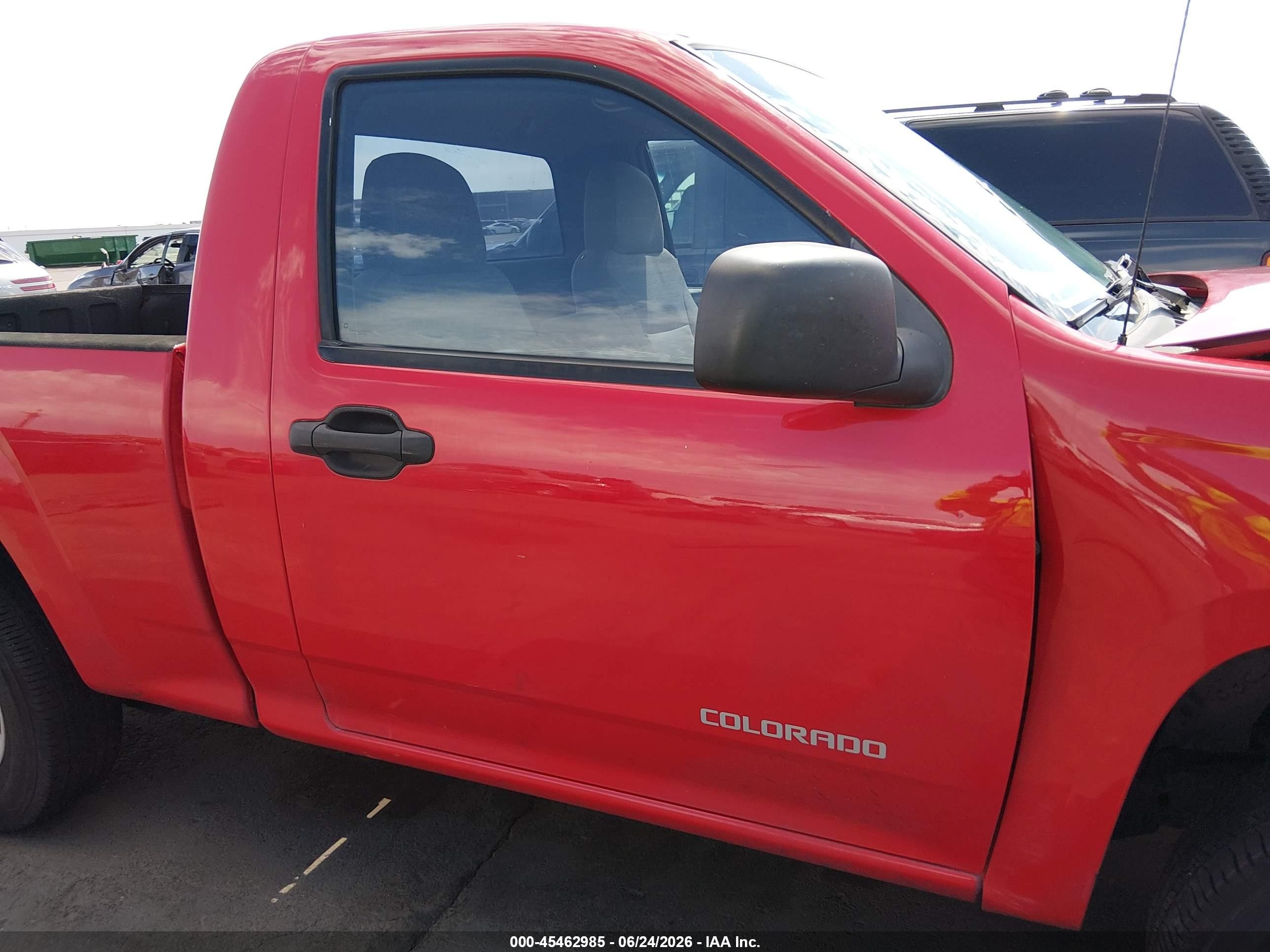 2005 Chevrolet Colorado   Red vin: 1GCCS148658208082