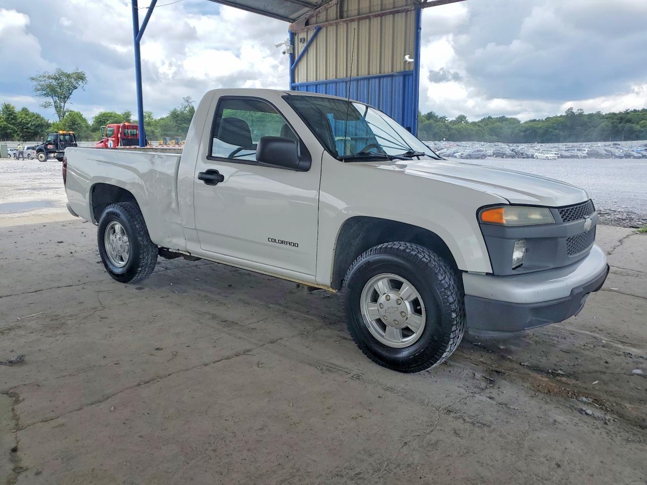 2005 Chevrolet Colorado White vin: 1GCCS148658237923