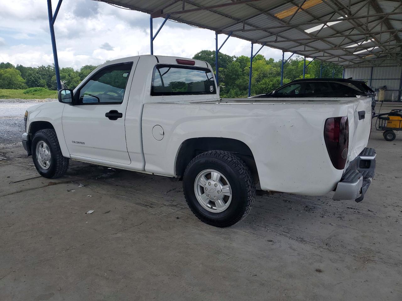2005 Chevrolet Colorado White vin: 1GCCS148658237923