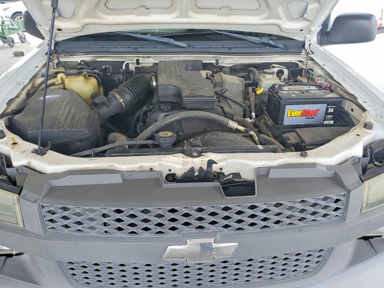 2005 Chevrolet Colorado White vin: 1GCCS148658237923